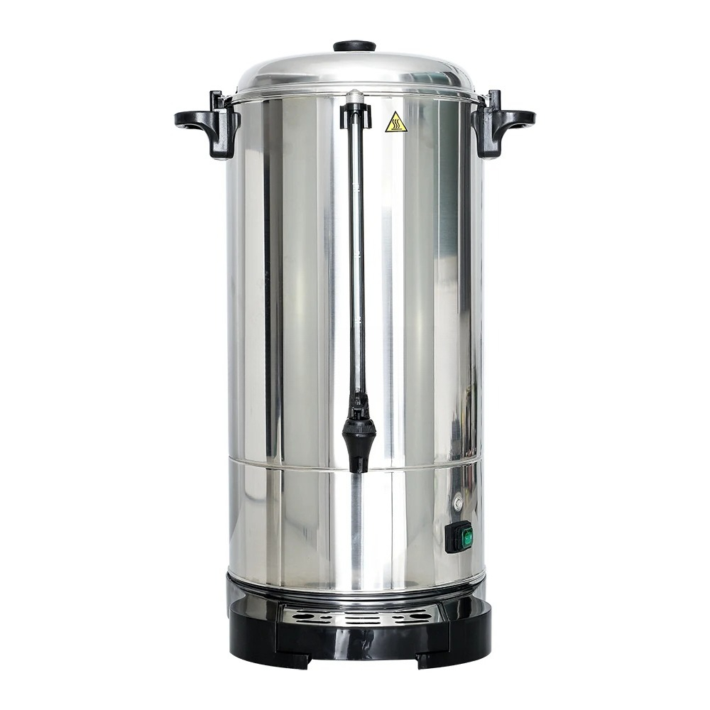 Coffee Tea Urn - กาต้มน้ำไฟฟ้าสแตนเลสสำหรับธุรกิจจัดเลี้ยง โรงแรม ร้านชานม กาแฟ กาต้มน้ำกาแฟ เครื่องจ่ายเครื่องดื่ม