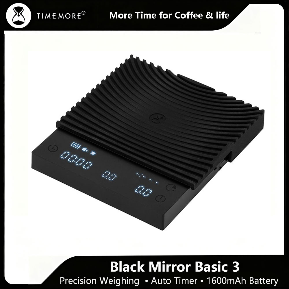 Coffee Bean Scale - TIMEMORE กระจกสีดํา MINI 0.1g Precision Pocket
