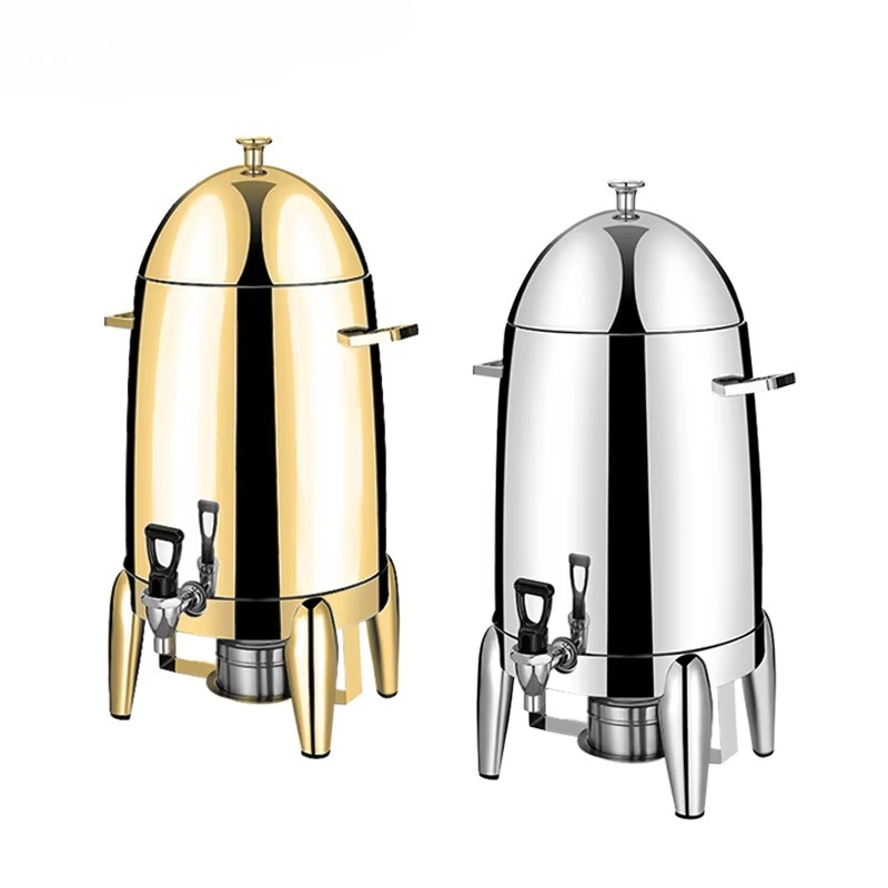 Coffee Tea Urn - เครื่องจ่ายเครื่องดื่มแบบพกพา 19 ลิตร ทำจากสแตนเลส เก็บอุณหภูมิได้ทั้งร้อน/เย็น ใช้สำหรับน้ำ/นม/ชา/กาแฟ