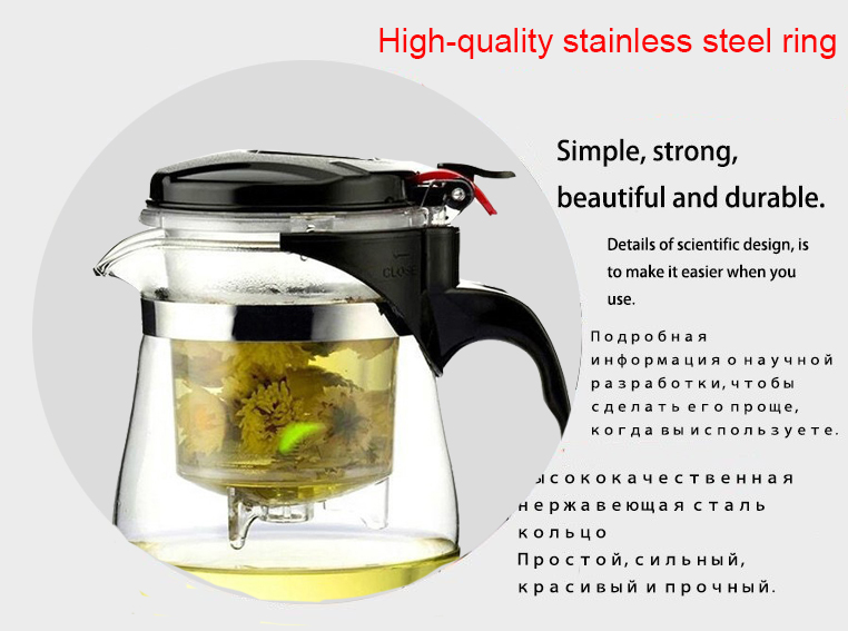คุณภาพสูงแก้วทนความร้อนหม้อชาจ - Coffee Tea Jar Set บทวิจารณ์และราคา