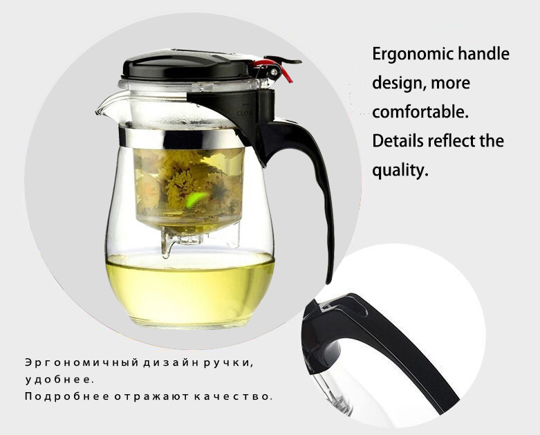 คุณภาพสูงแก้วทนความร้อนหม้อชาจ - Coffee Tea Jar Set บทวิจารณ์และราคา