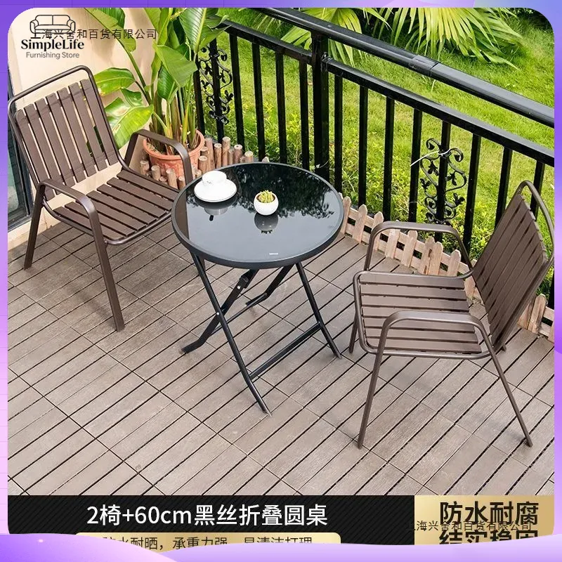 โต๊ะกาแฟไม้กลางแจ้งสำหรับระเบี - Coffee Tea Garden บทวิจารณ์และราคา