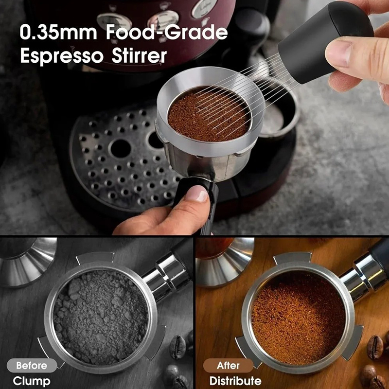 ชุดอุปกรณ์เสริมสำหรับเครื่องชง - Coffee Tamper Leveler บทวิจารณ์และราคา