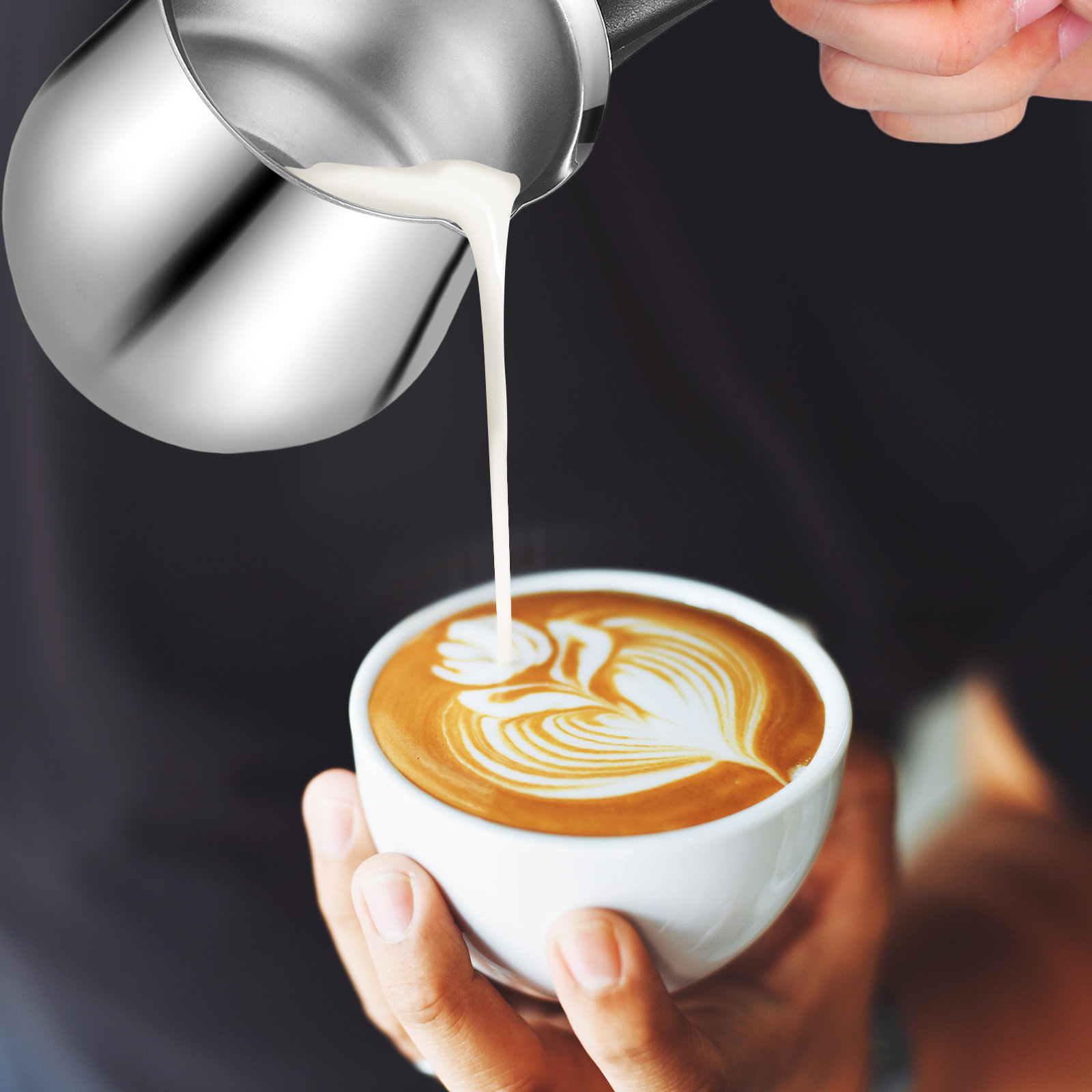 หม้อต้มกาแฟสแตนเลสแบบตุรกีขนาด - Coffee Tea Pot บทวิจารณ์และราคา