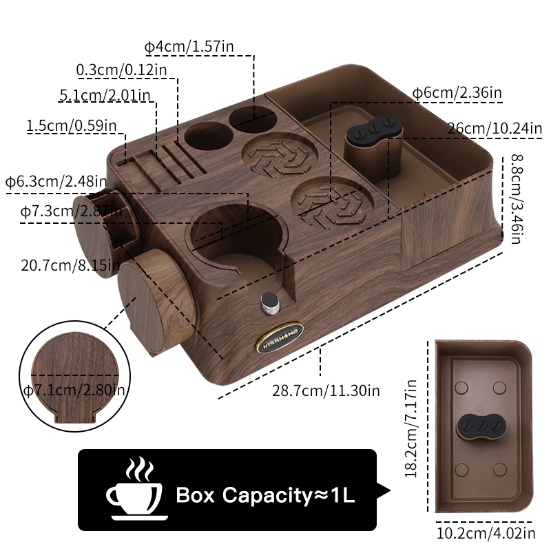 KISSHOME Espresso Tamper Stati - Coffee Tea Espresso บทวิจารณ์และราคา