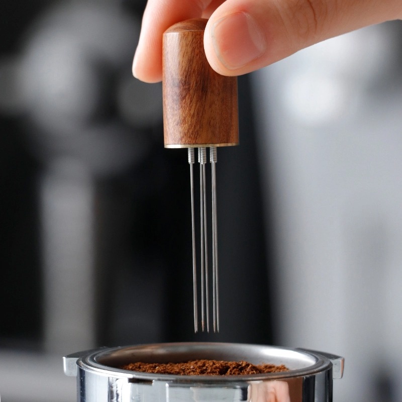 ที่กดผงกาแฟสแตนเลส เครื่องกระจ - Coffee Tamper Leveler บทวิจารณ์และราคา