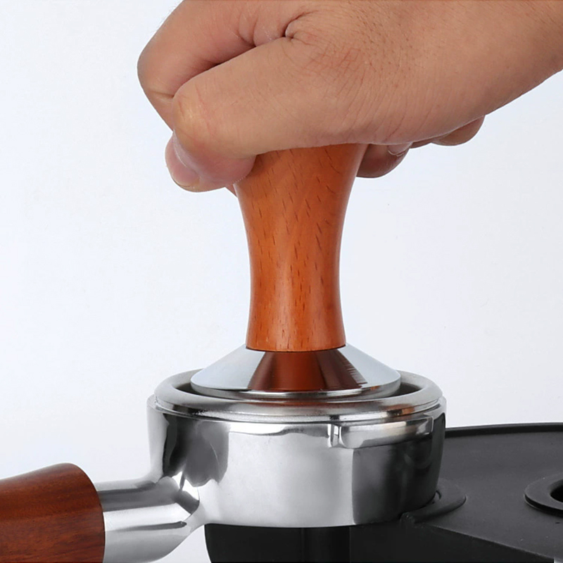 ที่กดกาแฟแบบมือจับไม้ ขนาด 49/ - Coffee Tamper Leveler บทวิจารณ์และราคา