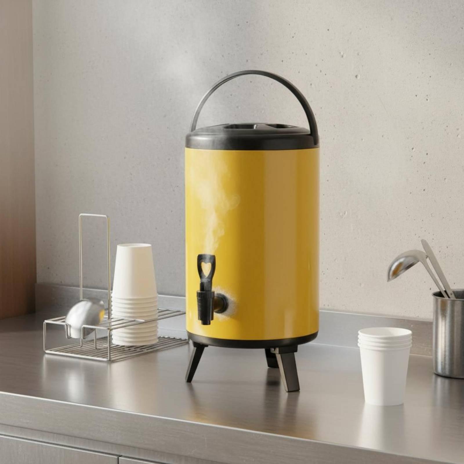 เครื่องจ่ายเครื่องดื่มแบบมีฉนว - Coffee Tea Urn บทวิจารณ์และราคา