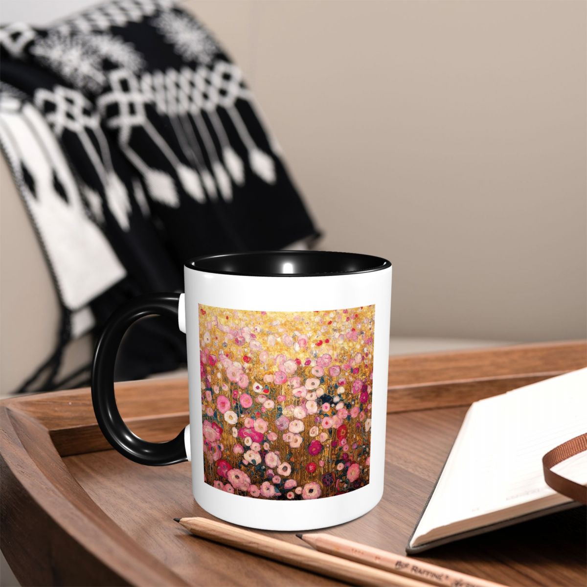 กุสตาฟ คลิมท์ แก้วลายสวนดอกไม้ - Coffee Tea Garden บทวิจารณ์และราคา
