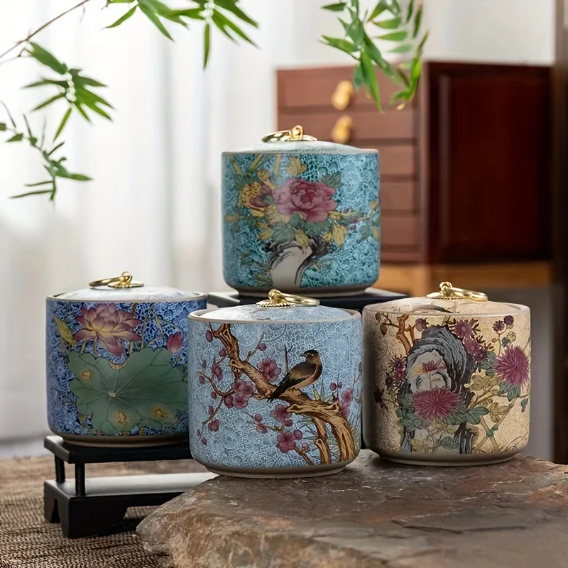 กระปุกเซรามิกเคลือบสีสำหรับเก็ - Coffee Tea Etc บทวิจารณ์และราคา