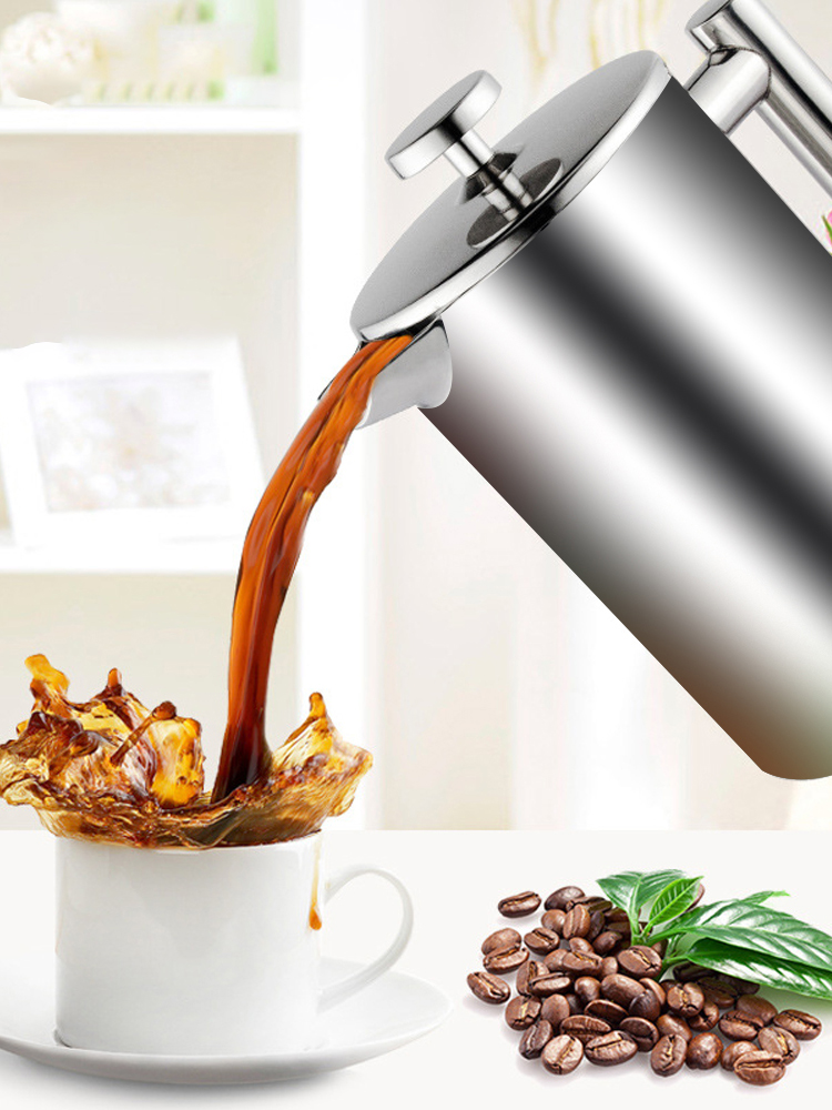 เครื่องชงกาแฟแบบกดฝรั่งเศสความ - Coffee Tea Press บทวิจารณ์และราคา