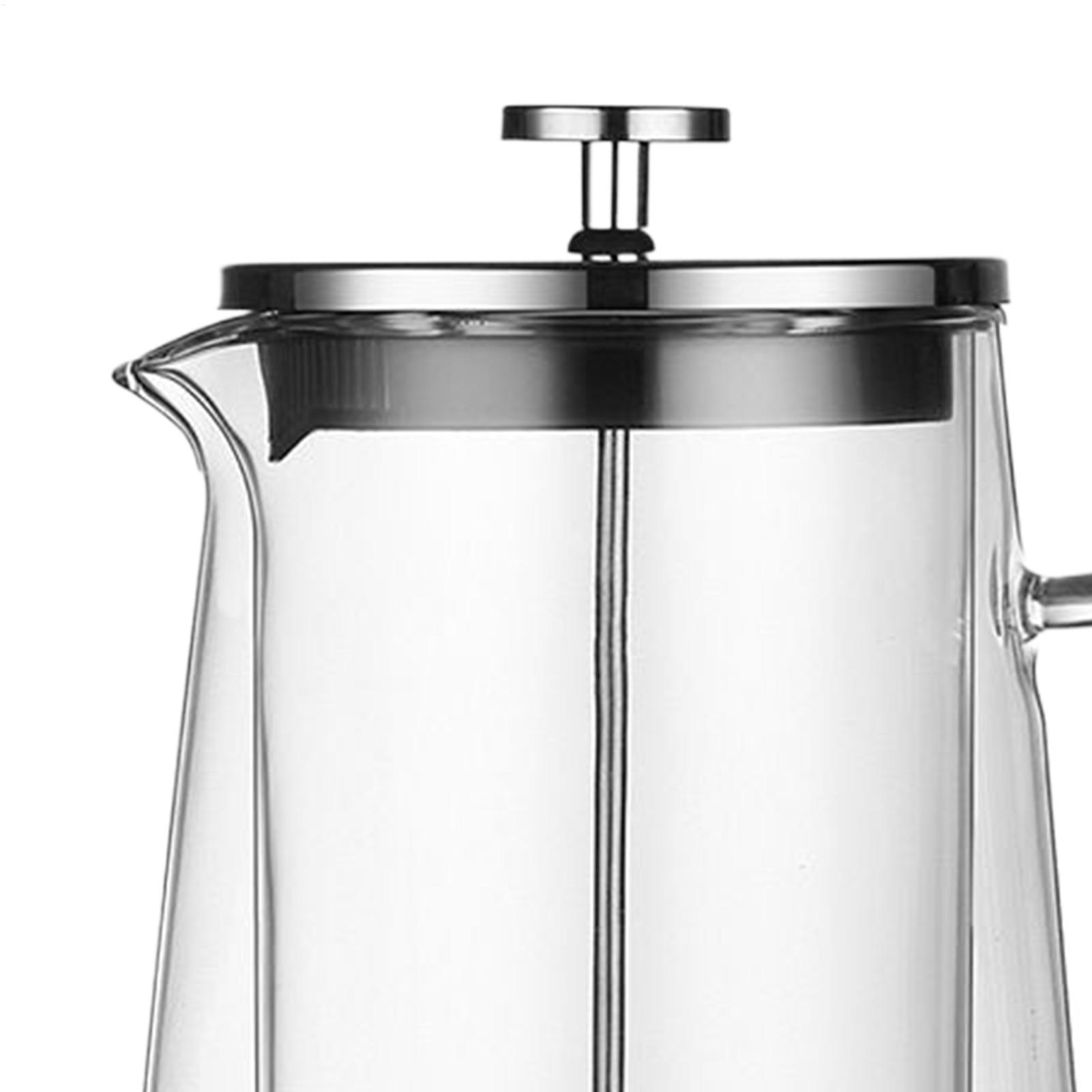 กาต้มน้ำกาแฟแบบกด แก้วสแตนเลส  - Coffee Tea Press บทวิจารณ์และราคา
