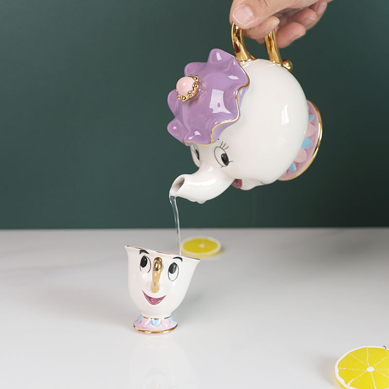 กาน้ำชาพร้อมส่ง ลายการ์ตูนน่าร - Coffee Tea Jar Set บทวิจารณ์และราคา