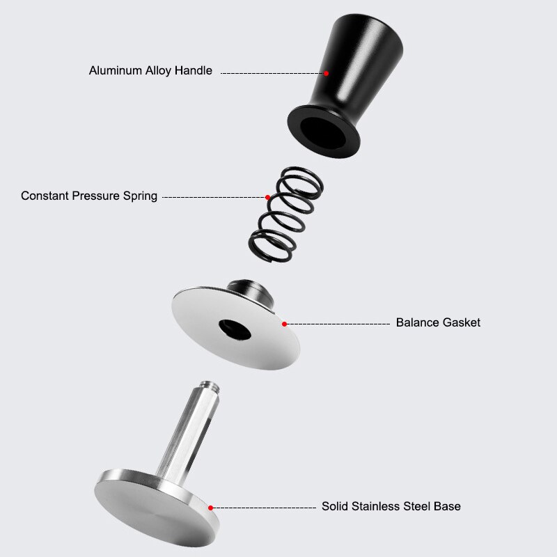 แทมเปอร์กาแฟเอสเพรสโซขนาด 51 ม - Coffee Tamper Leveler บทวิจารณ์และราคา