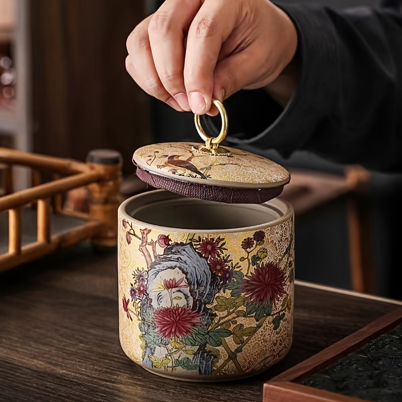 กระป๋องชาเซรามิกเคลือบสี กระป๋ - Coffee Tea Etc บทวิจารณ์และราคา