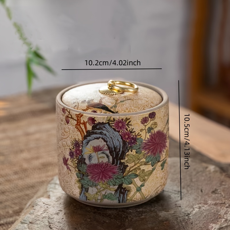 กระป๋องชาเซรามิกเคลือบสี กระป๋ - Coffee Tea Etc บทวิจารณ์และราคา