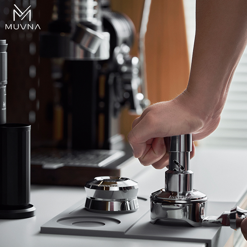 เครื่องกดกาแฟ MUVNA TITAN และแ - Coffee Tamper Leveler บทวิจารณ์และราคา