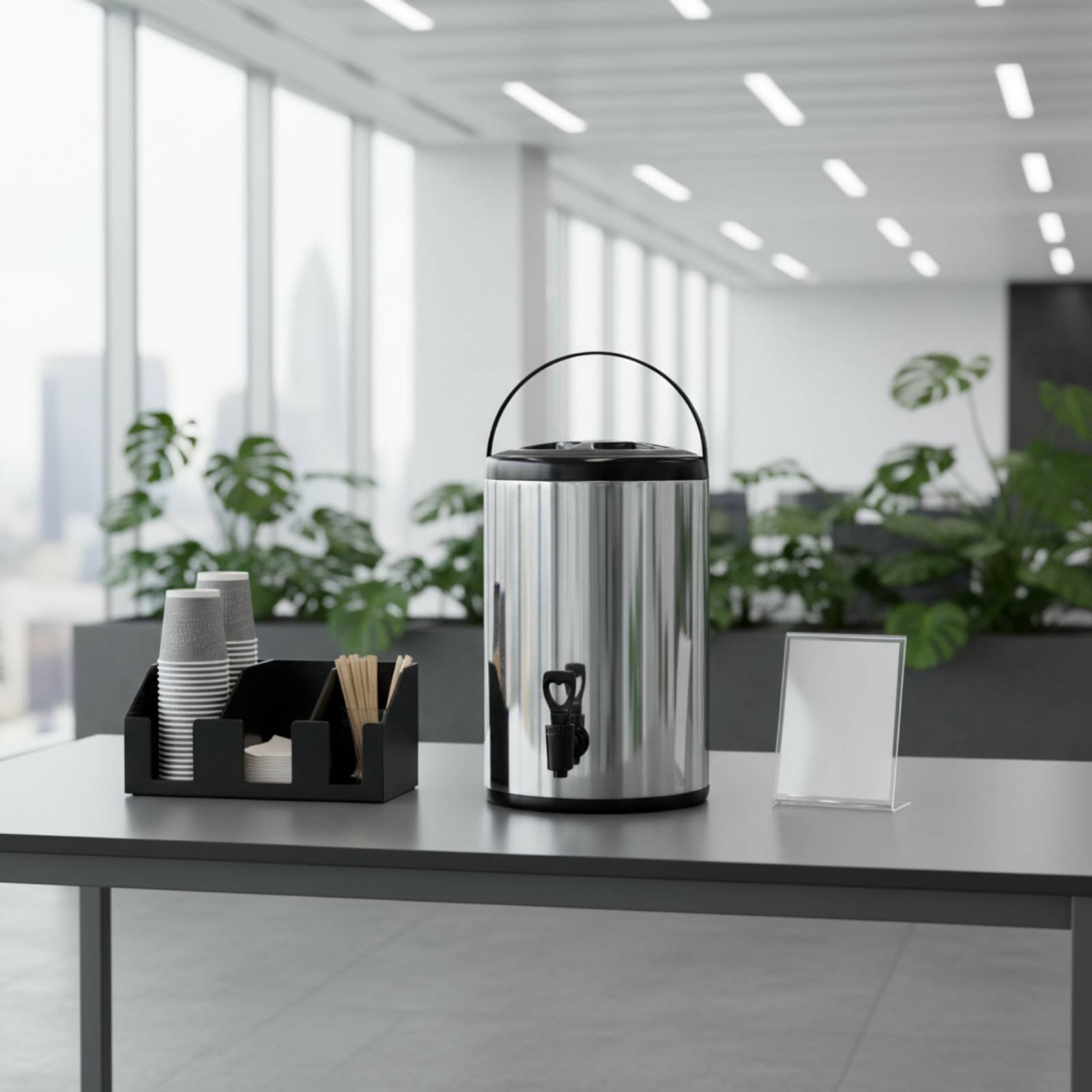 ถังชา sữaแบบมืออาชีพ ความจุขนา - Coffee Tea Urn บทวิจารณ์และราคา