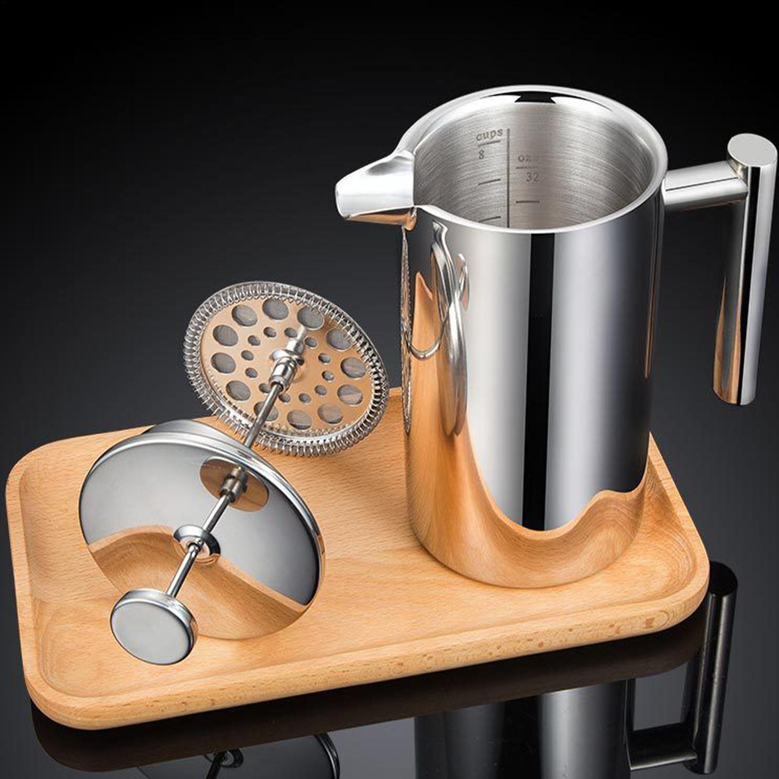 เครื่องชงกาแฟแบบกด ระบบกรอง ทน - Coffee Tea Pot บทวิจารณ์และราคา
