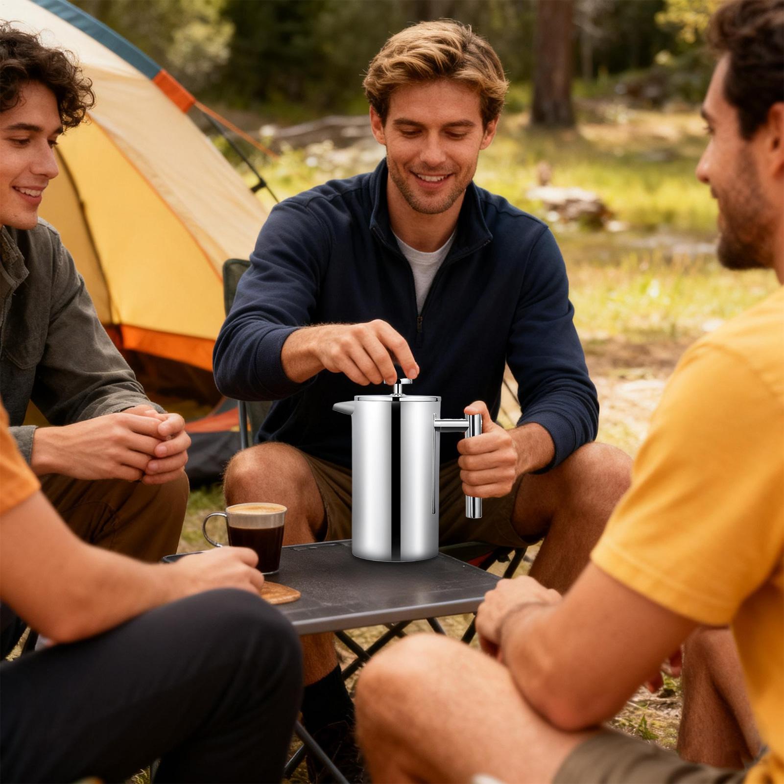 เครื่องชงกาแฟแบบกด พร้อมด้ามจั - Coffee Tea Pot บทวิจารณ์และราคา