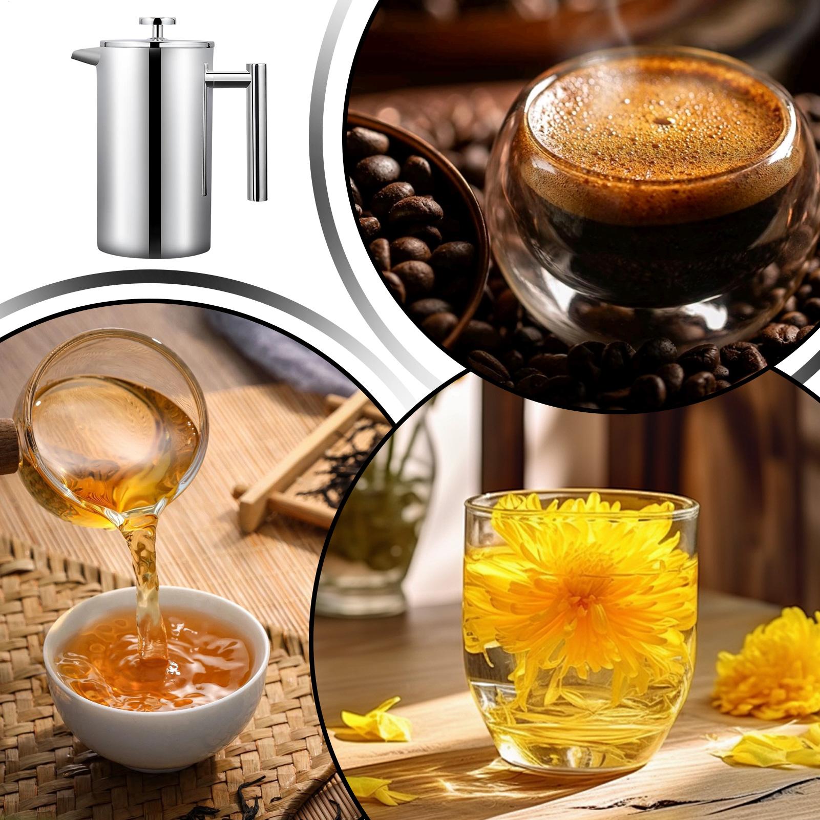 เครื่องชงกาแฟแบบกด พร้อมด้ามจั - Coffee Tea Pot บทวิจารณ์และราคา