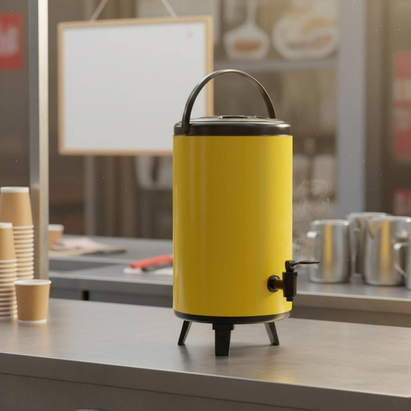 เครื่องจ่ายเครื่องดื่มสแตนเลสพ - Coffee Tea Urn บทวิจารณ์และราคา