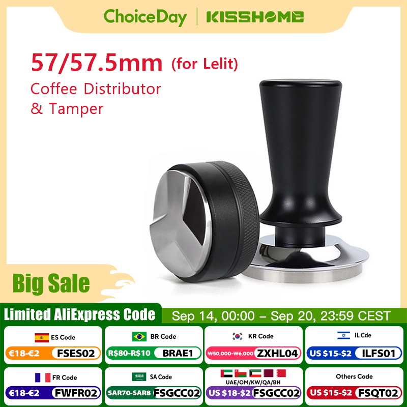 กาแฟ Tamper 57 มม.57.5 มม.ความ - Coffee Tea Press บทวิจารณ์และราคา