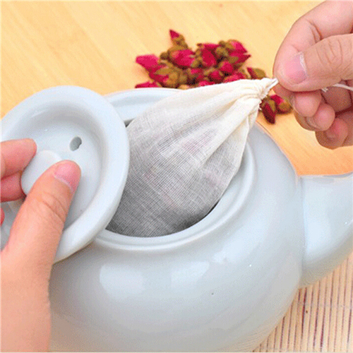 1Pc/10Pcs ผ้าฝ้ายกระเป๋า Musli - Coffee Tea Garden บทวิจารณ์และราคา