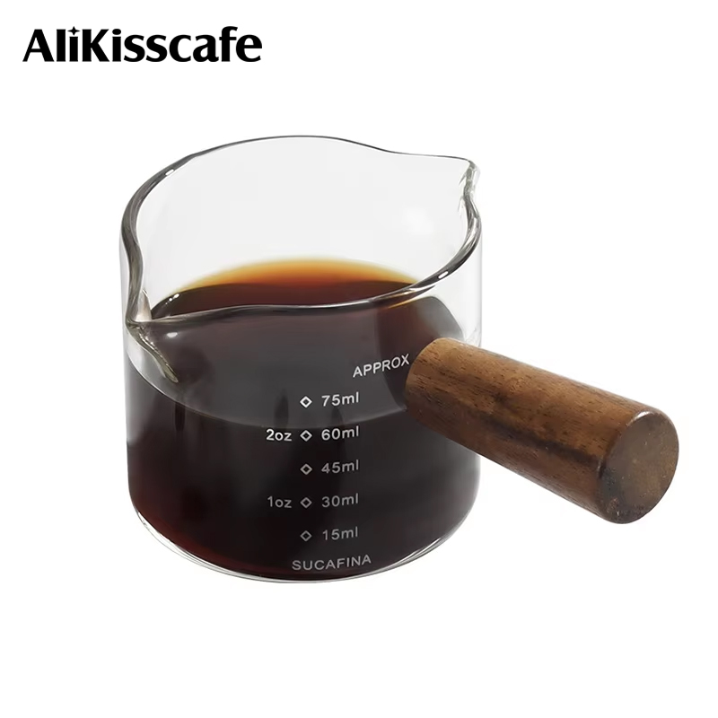 ถ้วยกาแฟถ้วยกาแฟวัด Shot แก้วส - Coffee Bean Scale บทวิจารณ์และราคา