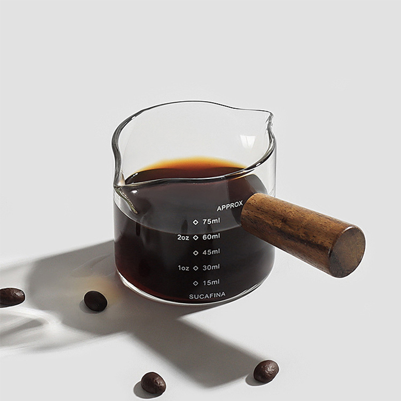 ถ้วยกาแฟถ้วยกาแฟวัด Shot แก้วส - Coffee Bean Scale บทวิจารณ์และราคา