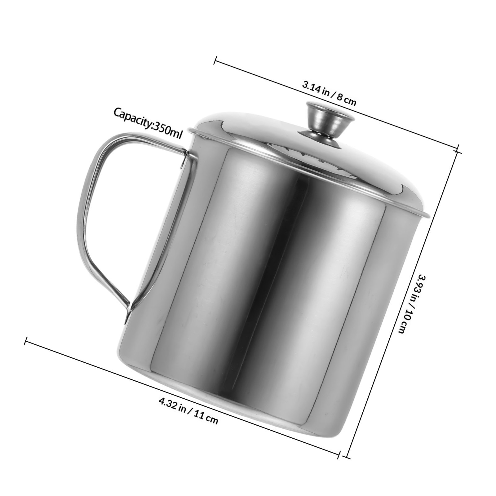 แก้วน้ำเด็กสแตนเลสสองชั้น ฉนวน - Mug Tea Coffee บทวิจารณ์และราคา