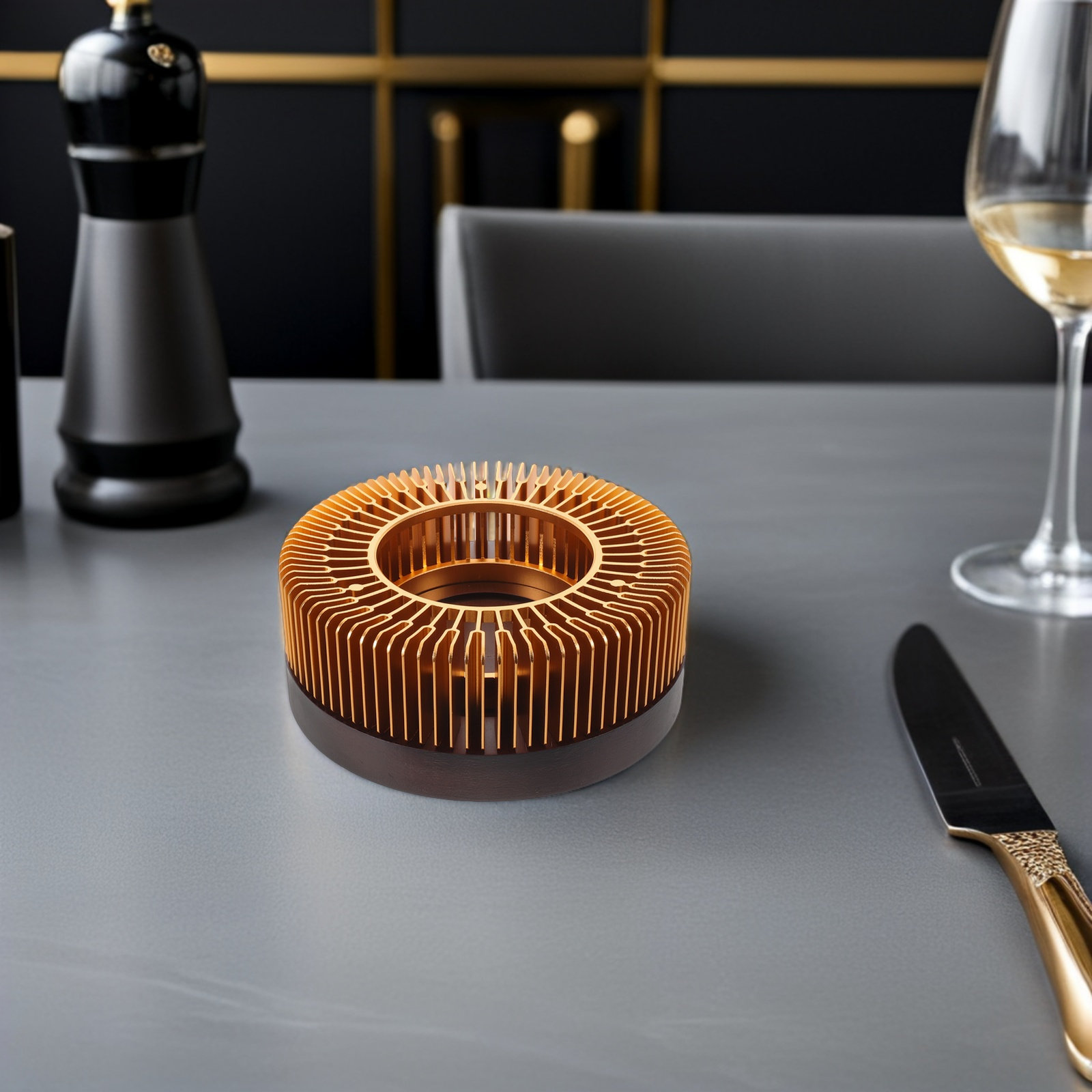 เครื่องอุ่นกาน้ำชาสีทอง ขาตั้ง - Coffee Tea Pot บทวิจารณ์และราคา
