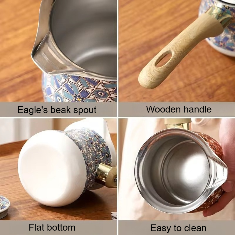 ชุดกาแฟตุรกีแบบมืออาชีพขนาด 55 - Coffee Tea Pot บทวิจารณ์และราคา