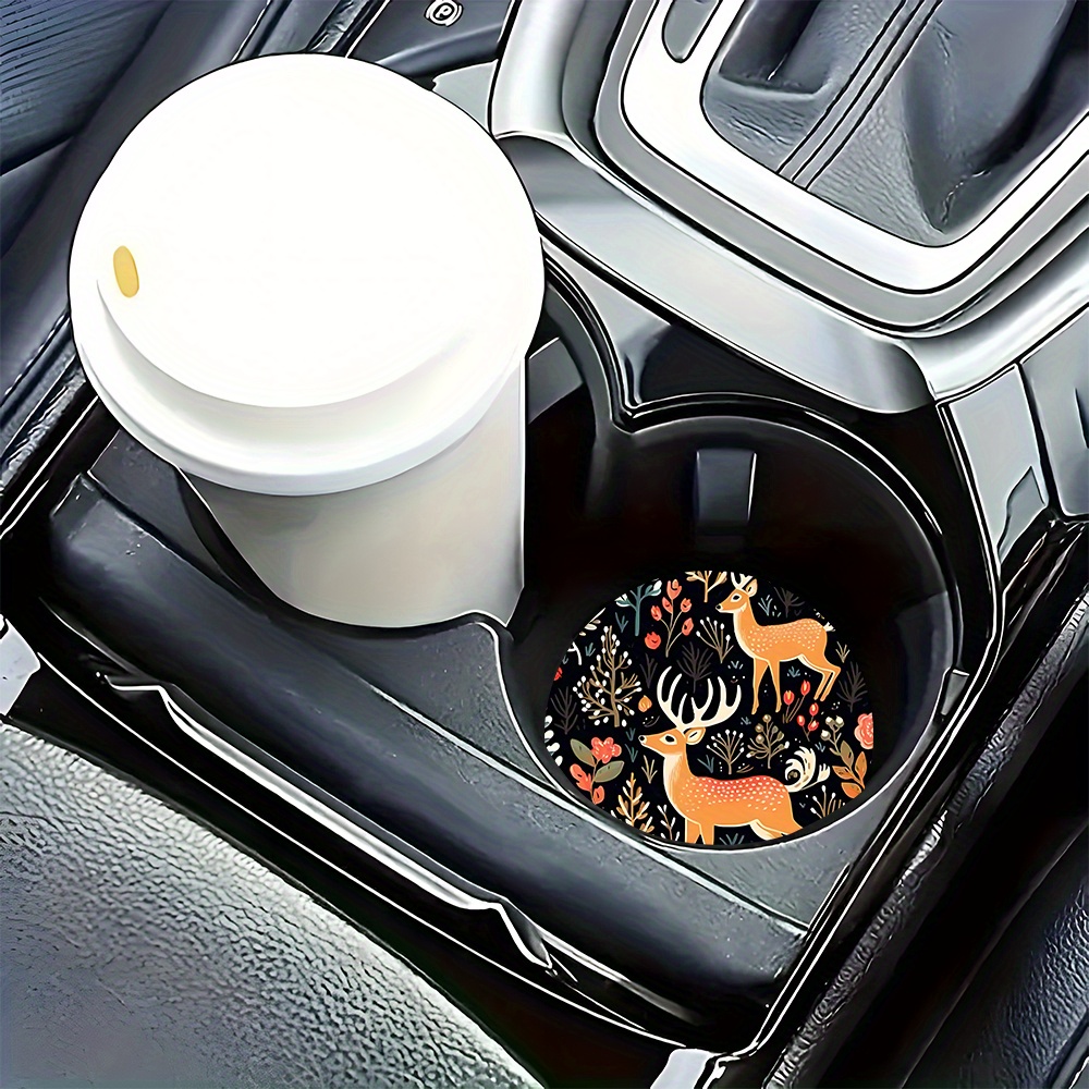 ที่รองแก้วลายกวาง 2 ชิ้น - เหม - Coffee Tea Etc บทวิจารณ์และราคา